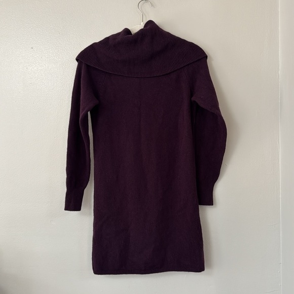 Aritzia The BABATON Group Corrigan Off Shoulder Wool Cashmere Sweater Dress - Picture 3 of 6